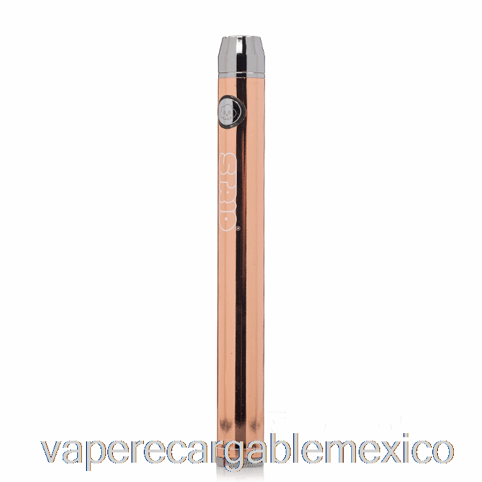 Vape Recargable Strio Bottom Twist 510 Batería Oro Rosa